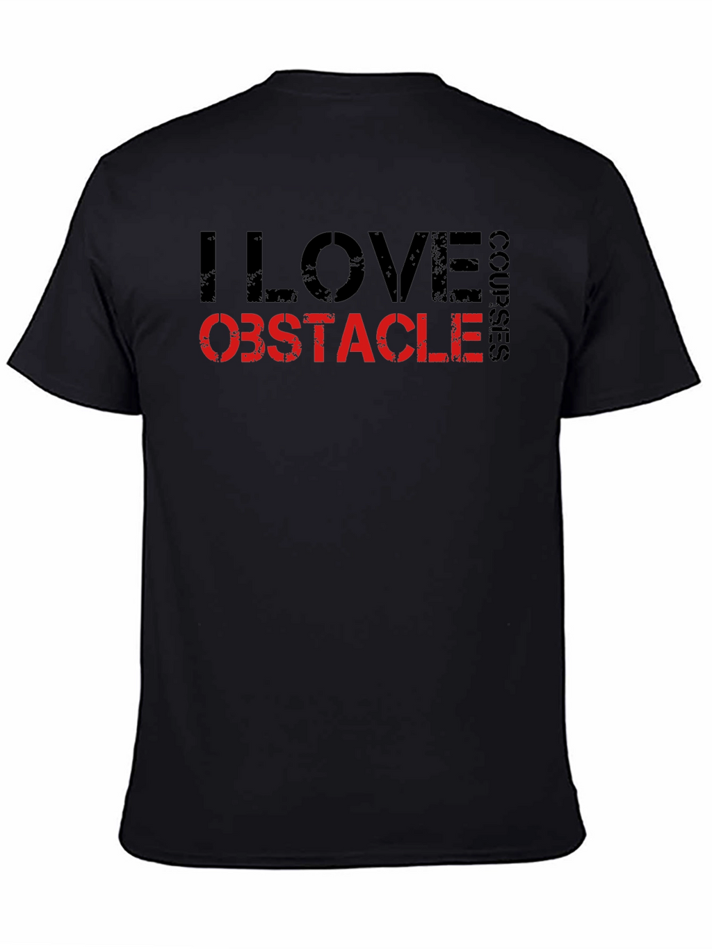 I Love Obstacle Courses Graphic T-Shirt