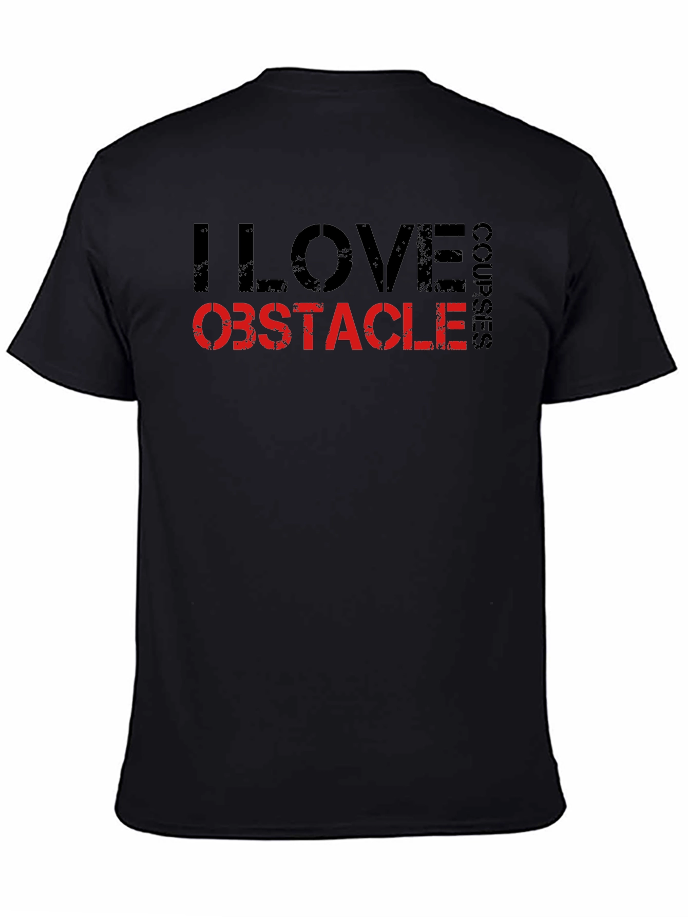 I Love Obstacle Courses Graphic T-Shirt