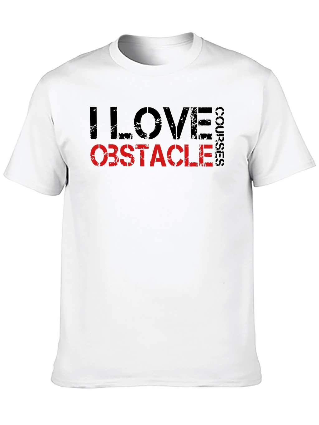 I Love Obstacle Courses Graphic T-Shirt