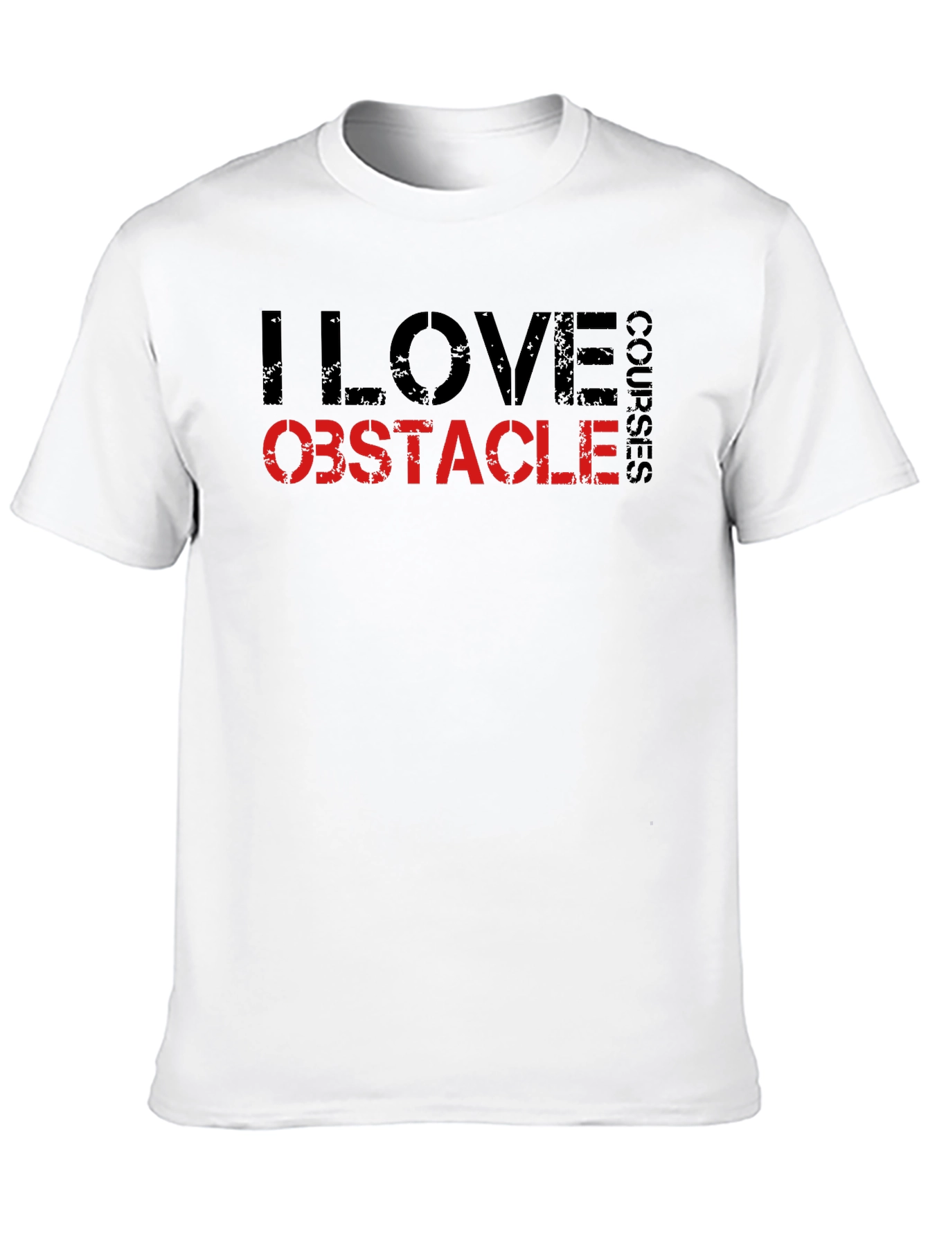 I Love Obstacle Courses Graphic T-Shirt