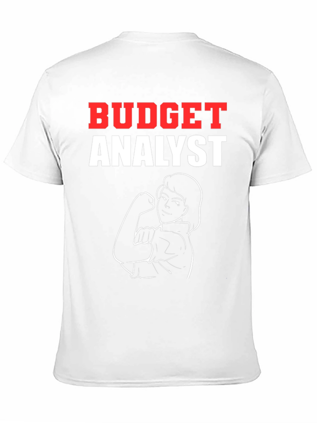 Budget Analyst Rosie the Riveter Graphic T-Shirt