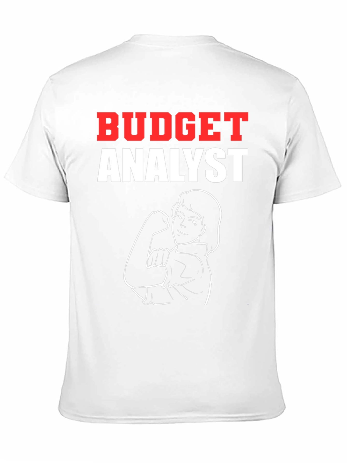 Budget Analyst Rosie the Riveter Graphic T-Shirt