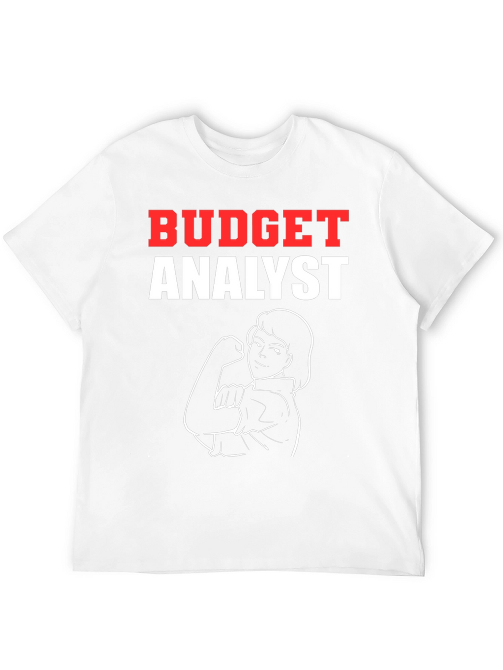 Budget Analyst Rosie the Riveter Graphic T-Shirt