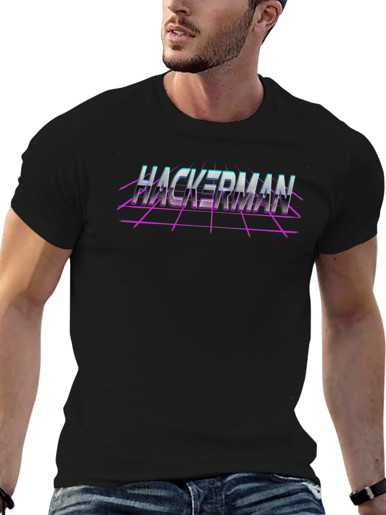 Hackerman Retro T-Shirt