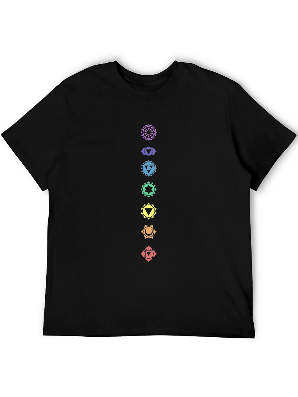 Chakra Symbol T-Shirt - Spiritual Graphic Tee