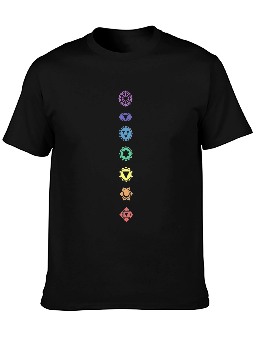 Chakra Symbol T-Shirt - Spiritual Graphic Tee