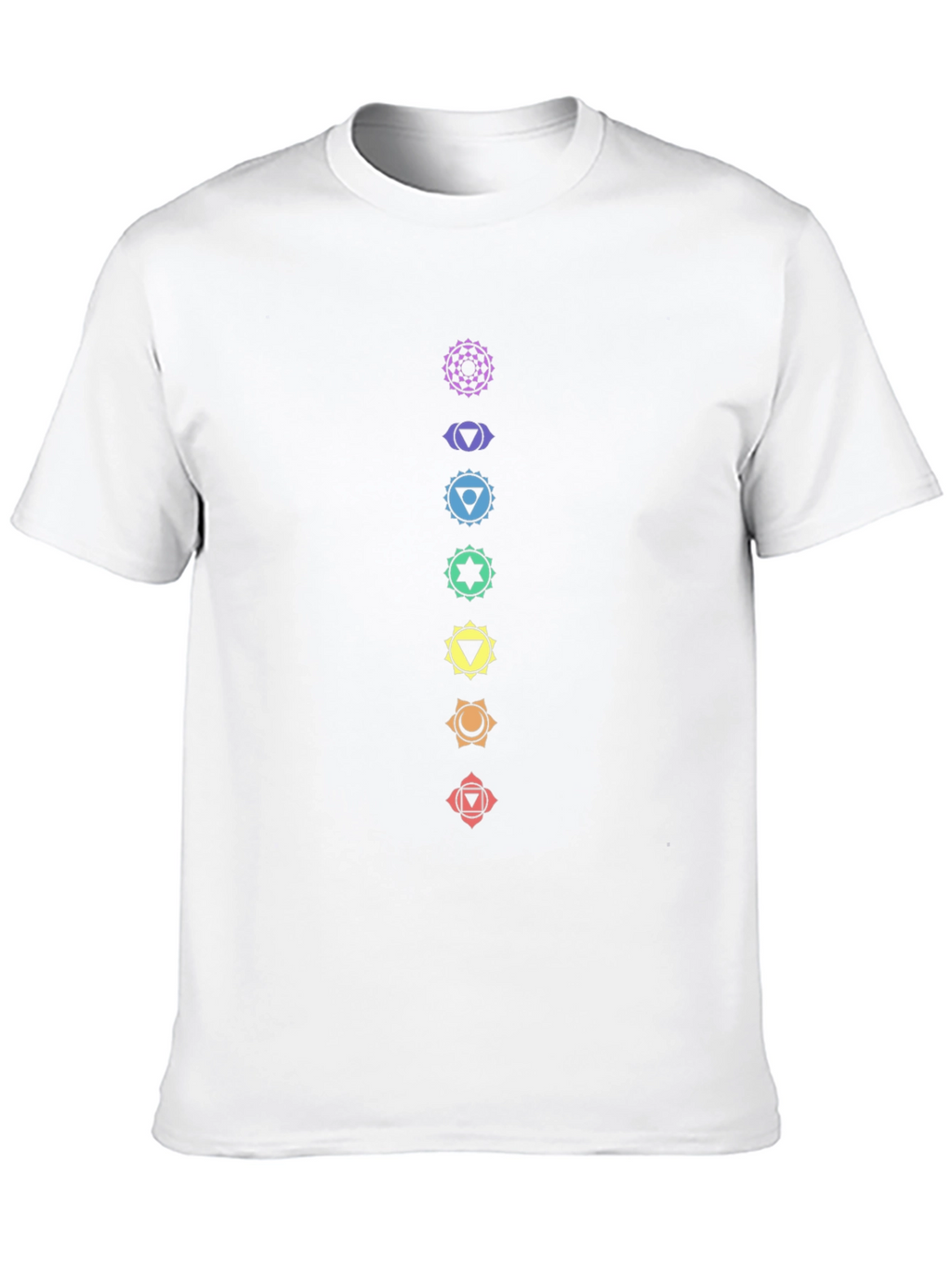 Chakra Symbol T-Shirt - Spiritual Graphic Tee