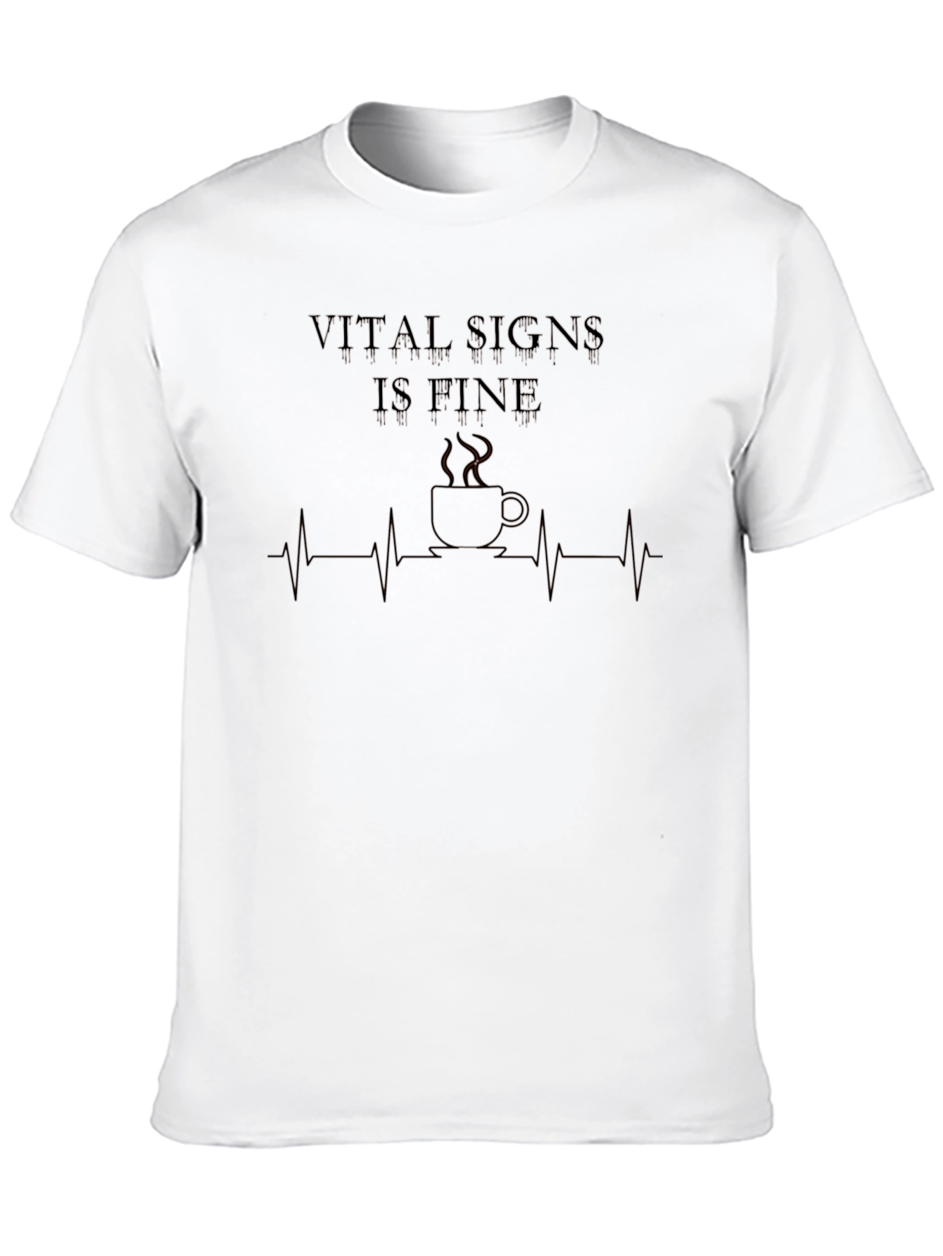 Vital Signs Coffee T-Shirt