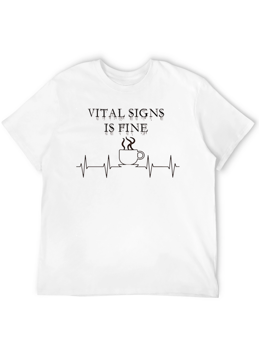 Vital Signs Coffee T-Shirt