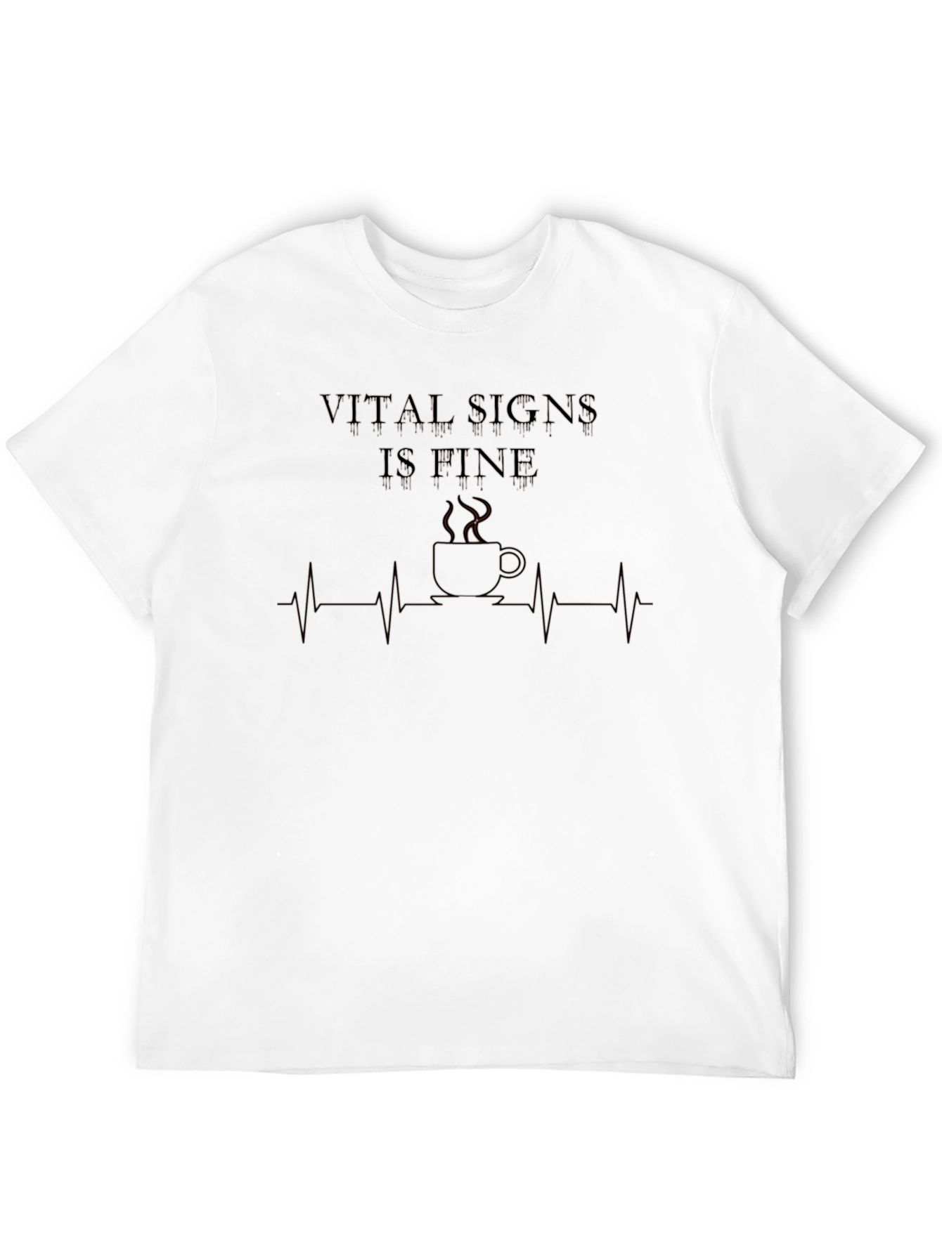 Vital Signs Coffee T-Shirt