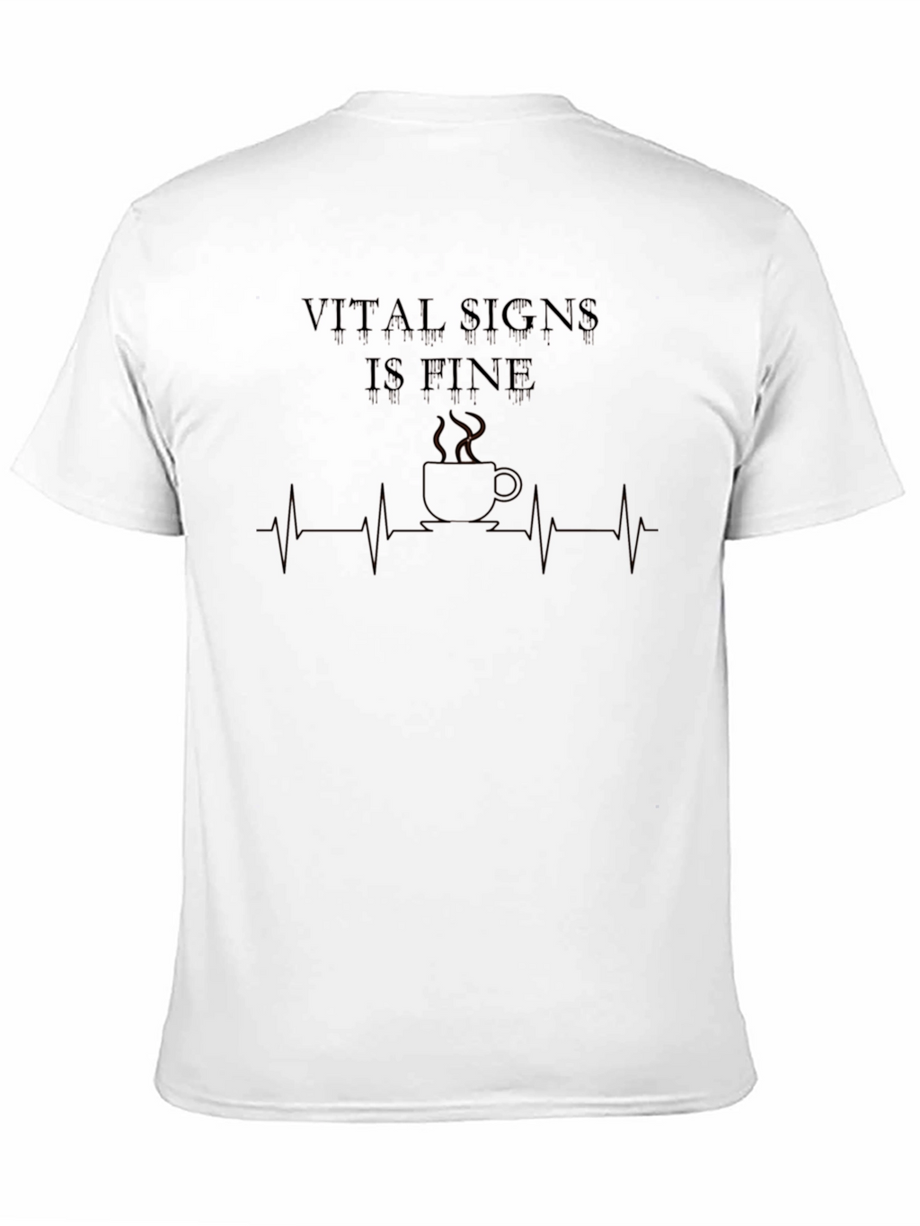 Vital Signs Coffee T-Shirt