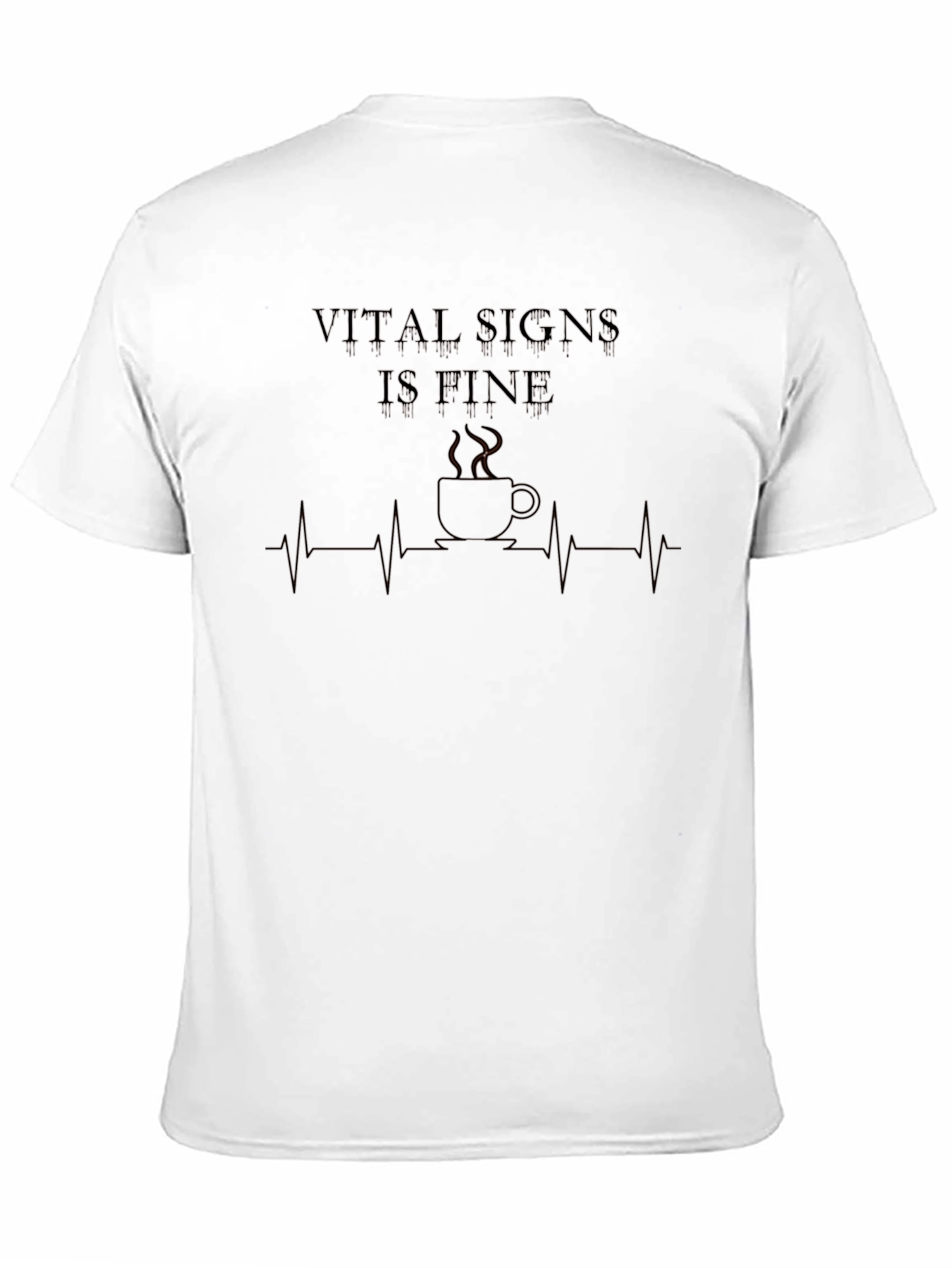 Vital Signs Coffee T-Shirt