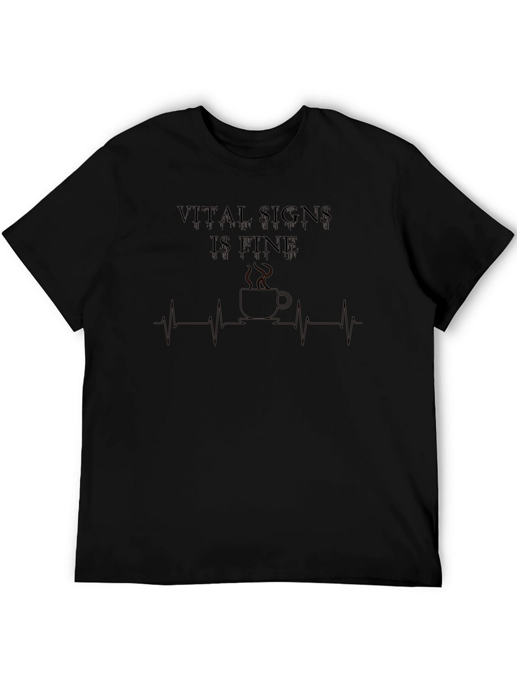 Vital Signs Coffee T-Shirt