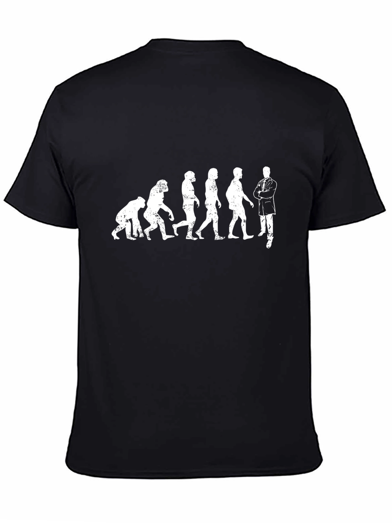 Evolution of Doctor T-Shirt - Black