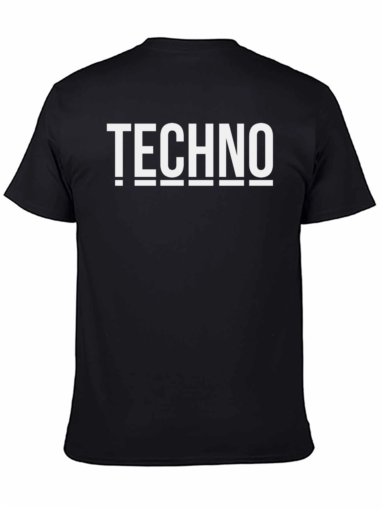 Techno Graphic Tee - Bold Statement Shirt