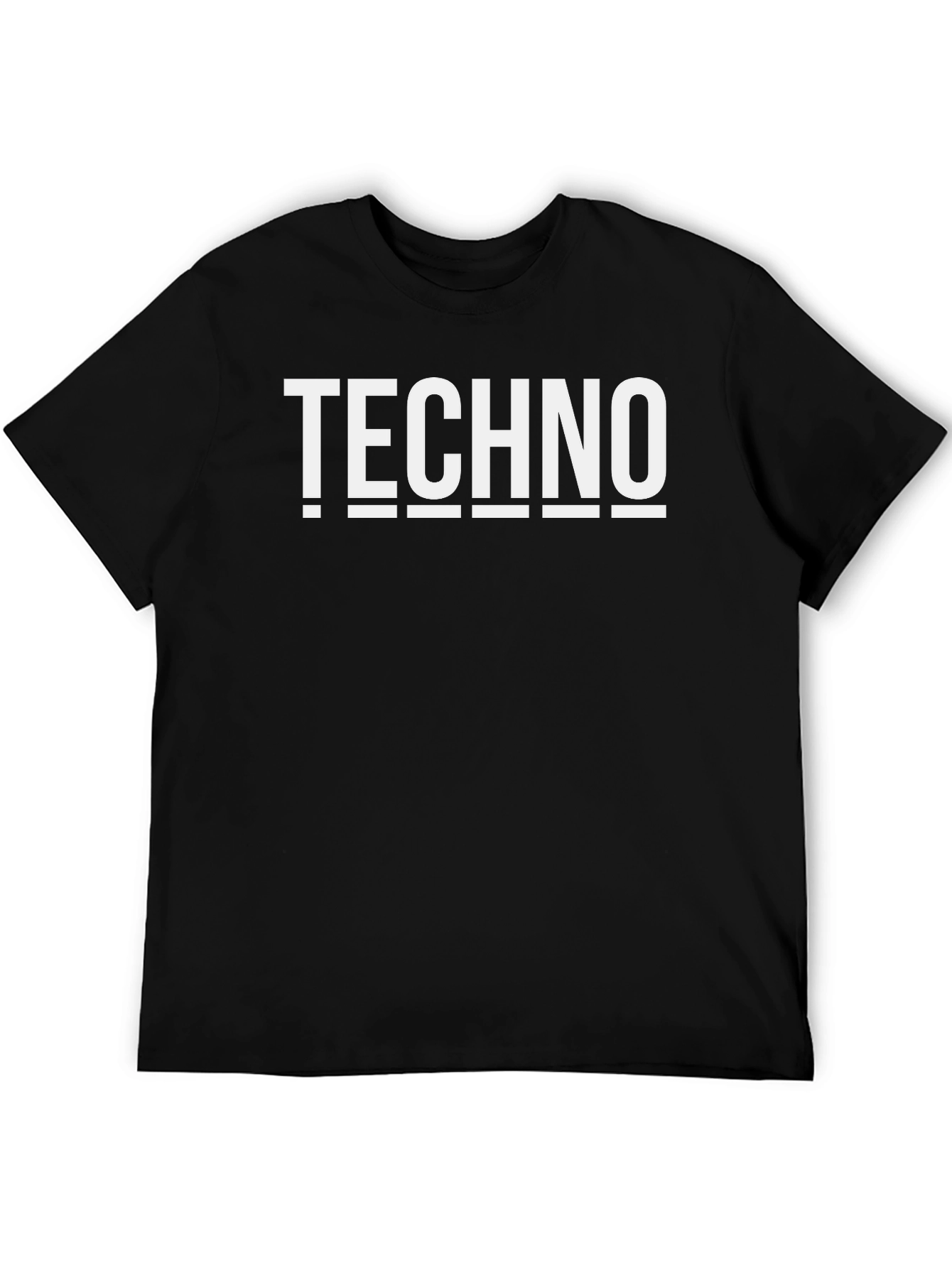 Techno Graphic Tee - Bold Statement Shirt