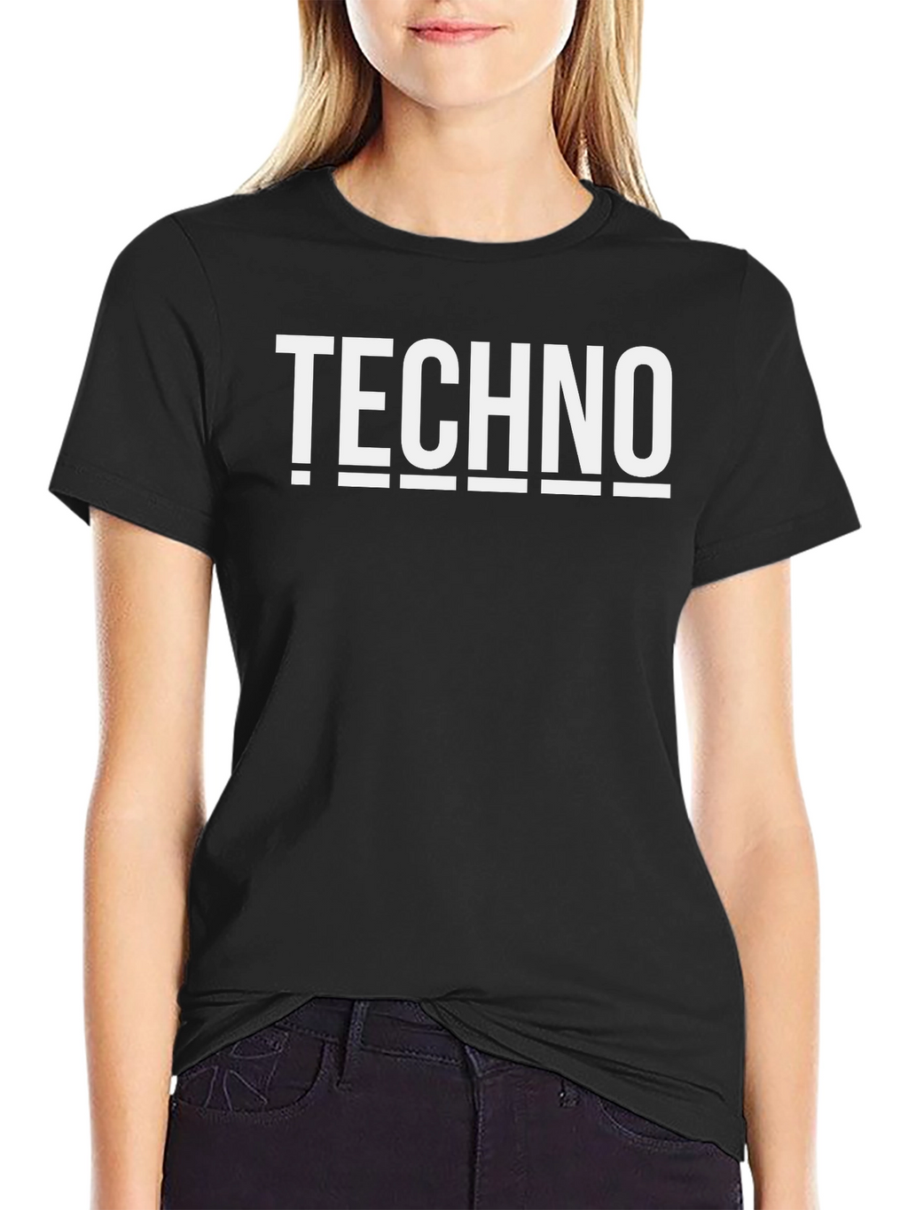 Techno Graphic Tee - Bold Statement Shirt