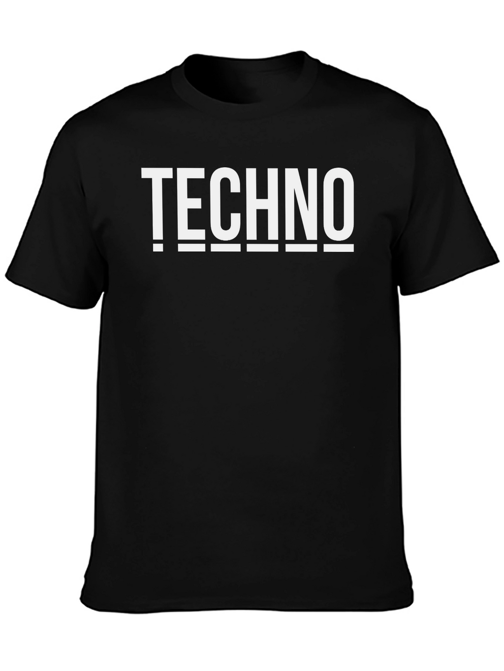 Techno Graphic Tee - Bold Statement Shirt