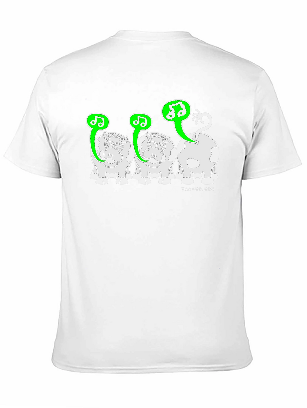 Musical Cow T-Shirt - Black Graphic Tee