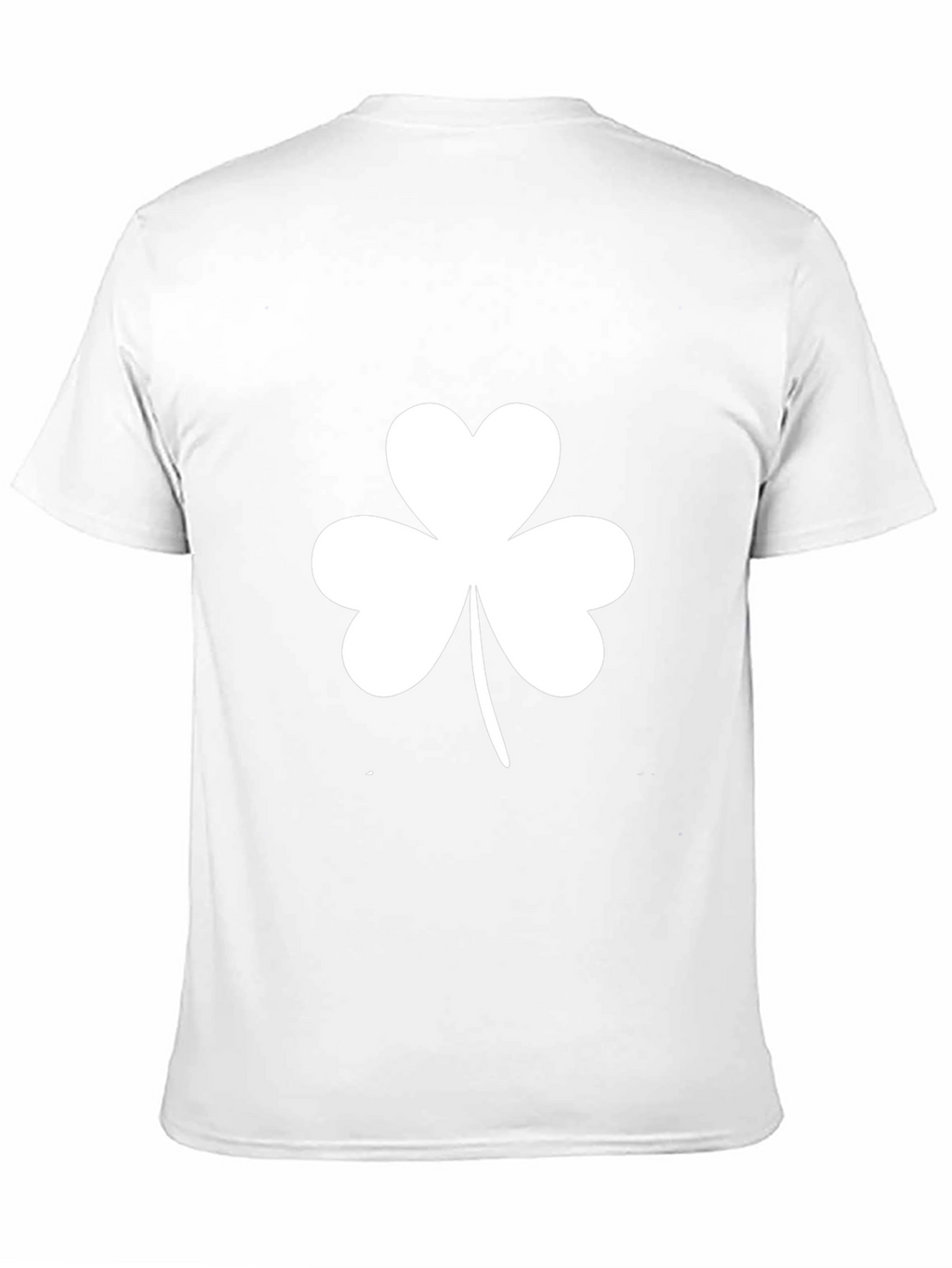 Shamrock T-Shirt - Black Cotton St. Patricks Day Tee