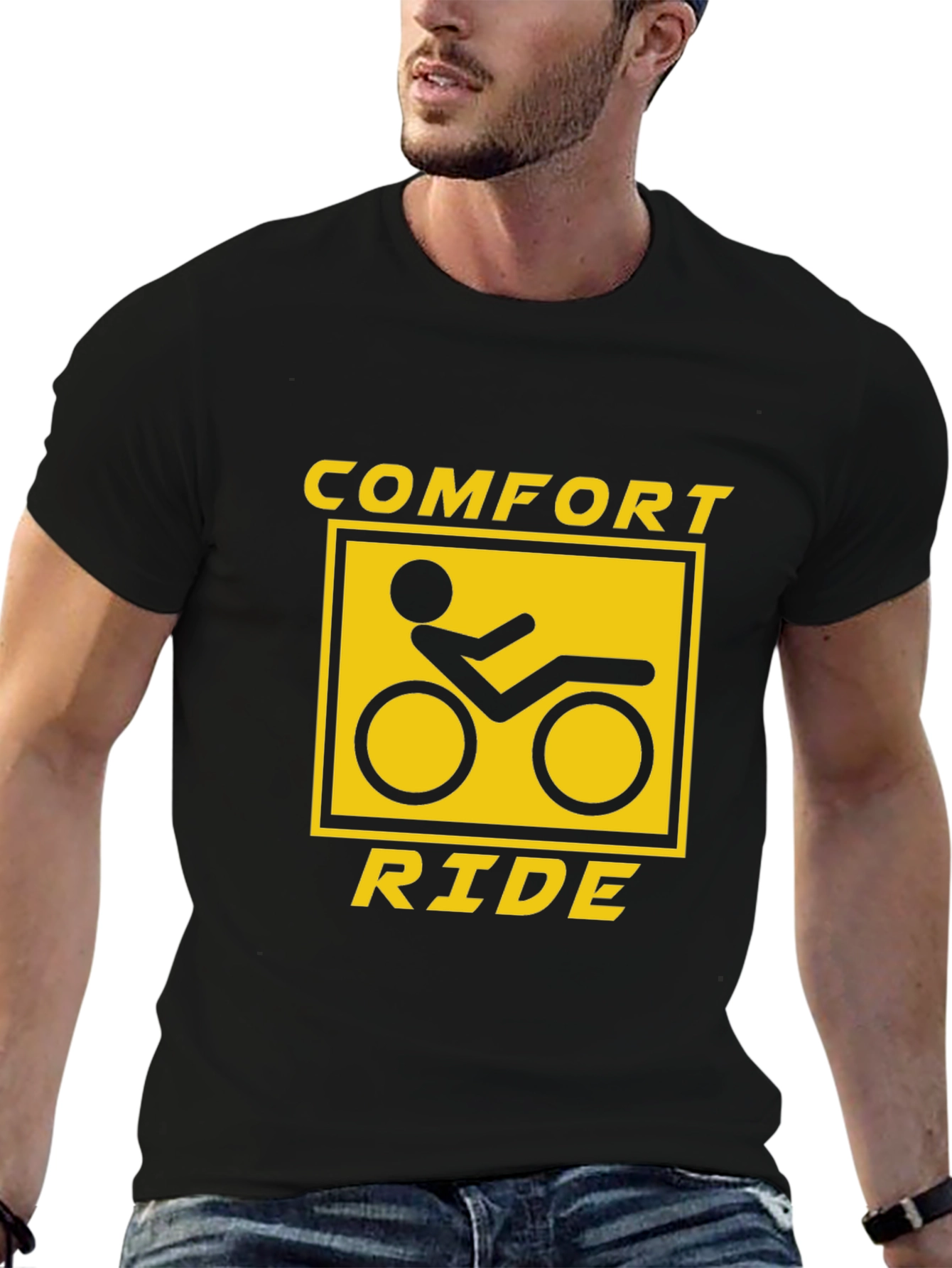 Comfort Ride Graphic T-Shirt - Relaxed Style