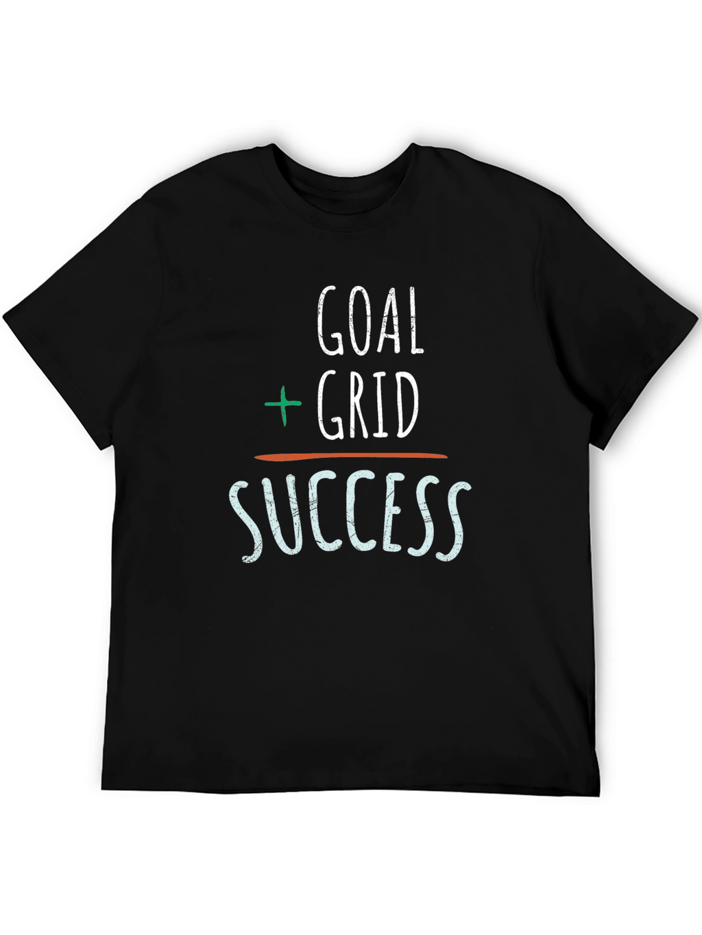 Goal Grid Success T-Shirt - Motivational Tee