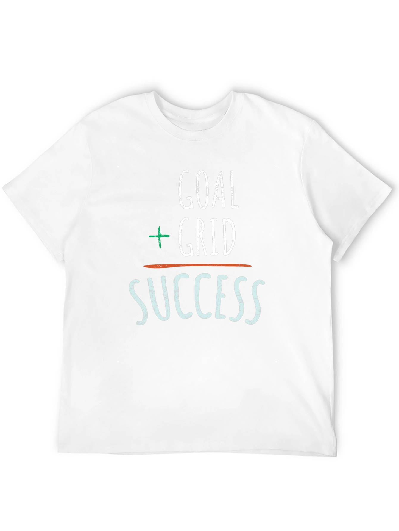 Goal Grid Success T-Shirt - Motivational Tee