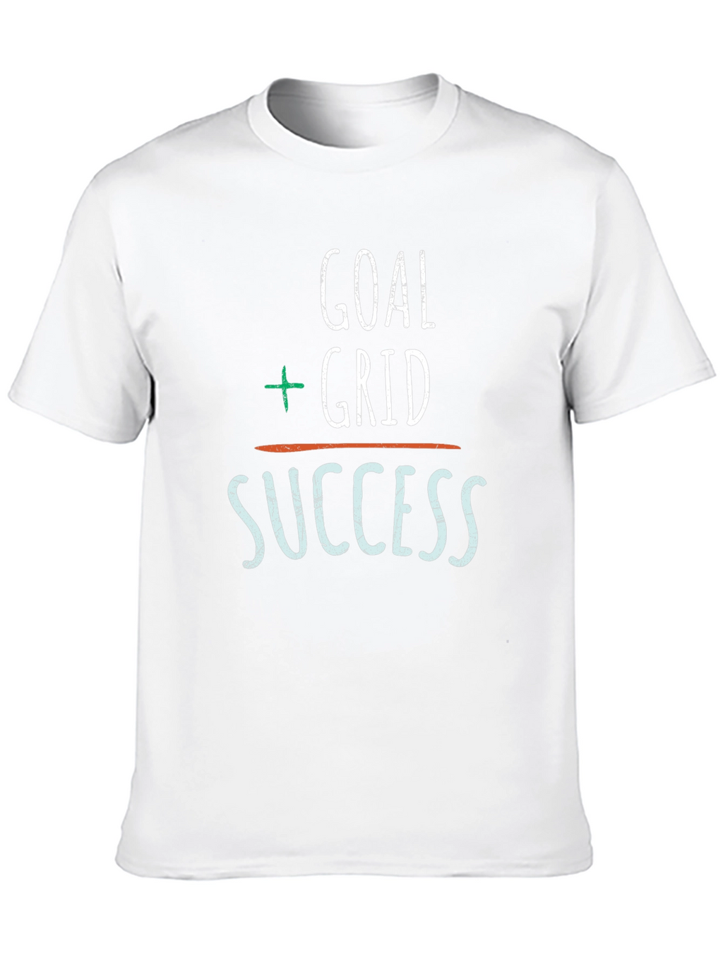 Goal Grid Success T-Shirt - Motivational Tee