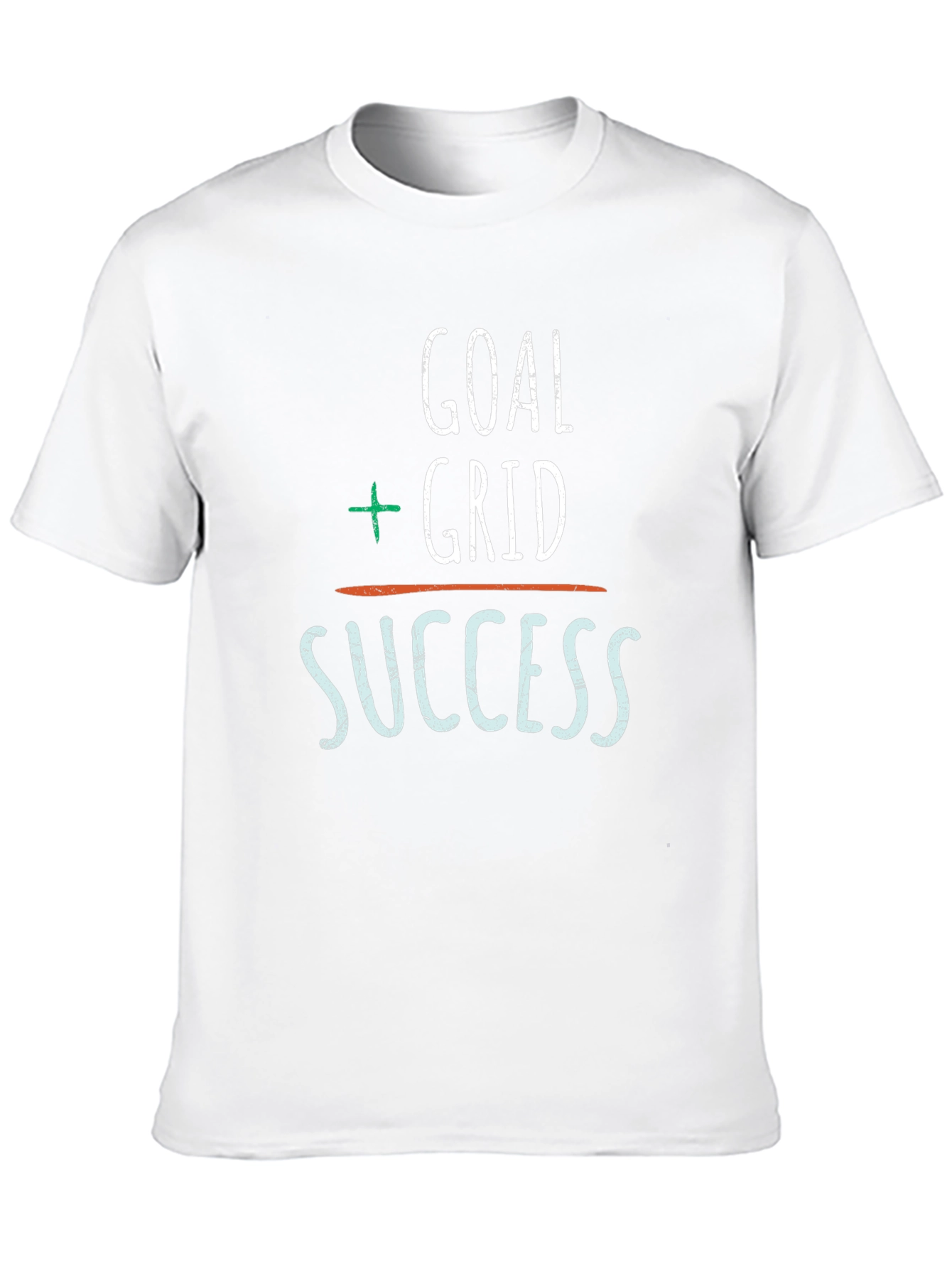 Goal Grid Success T-Shirt - Motivational Tee