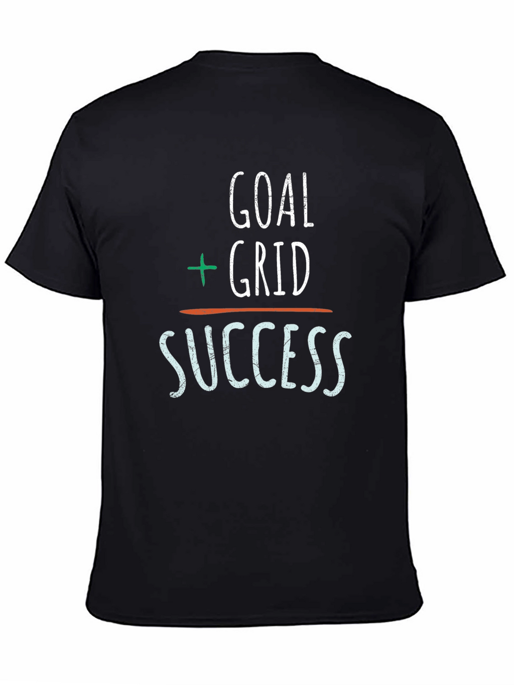 Goal Grid Success T-Shirt - Motivational Tee
