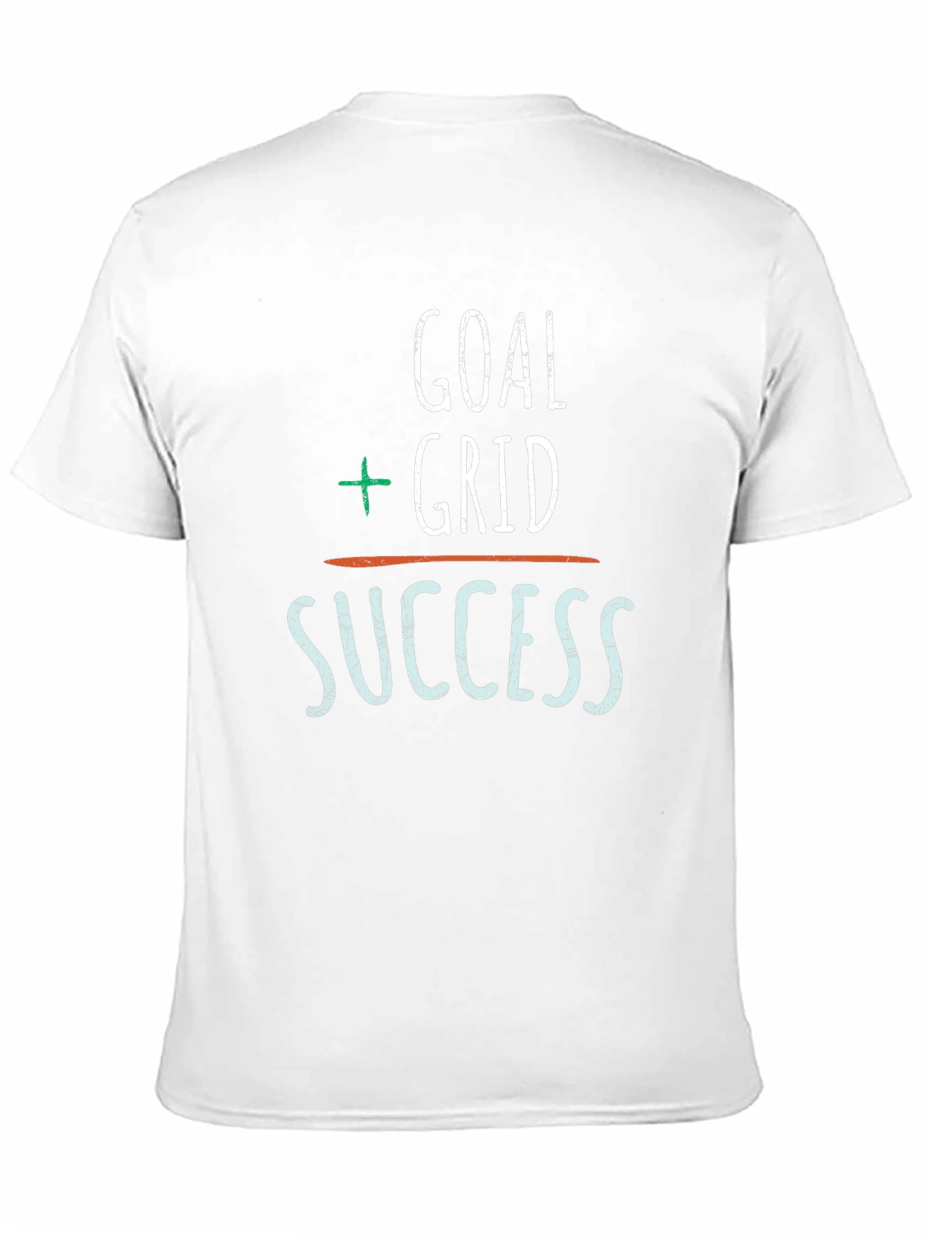 Goal Grid Success T-Shirt - Motivational Tee