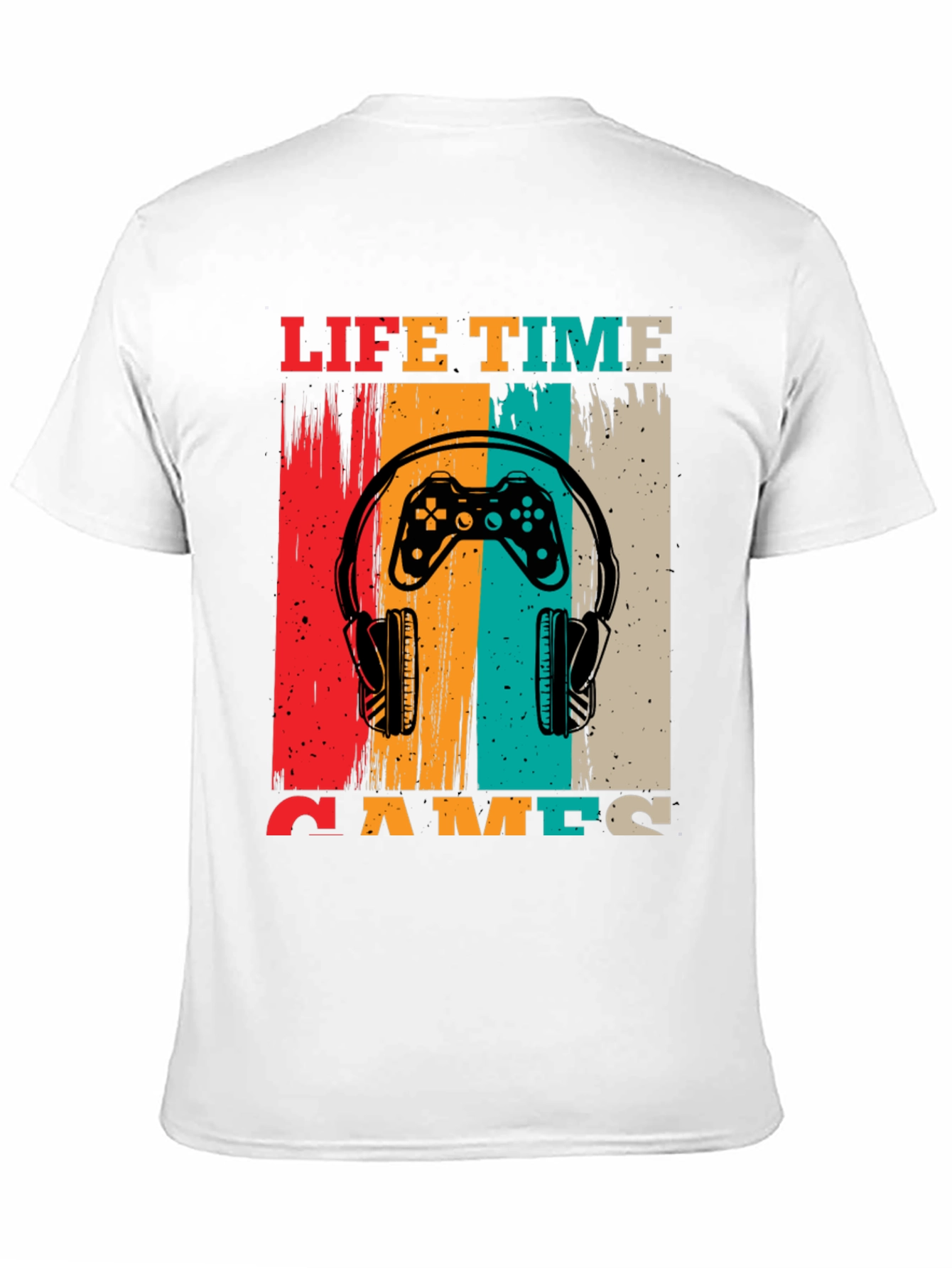 Retro Gamer T-Shirt - Life Time Games
