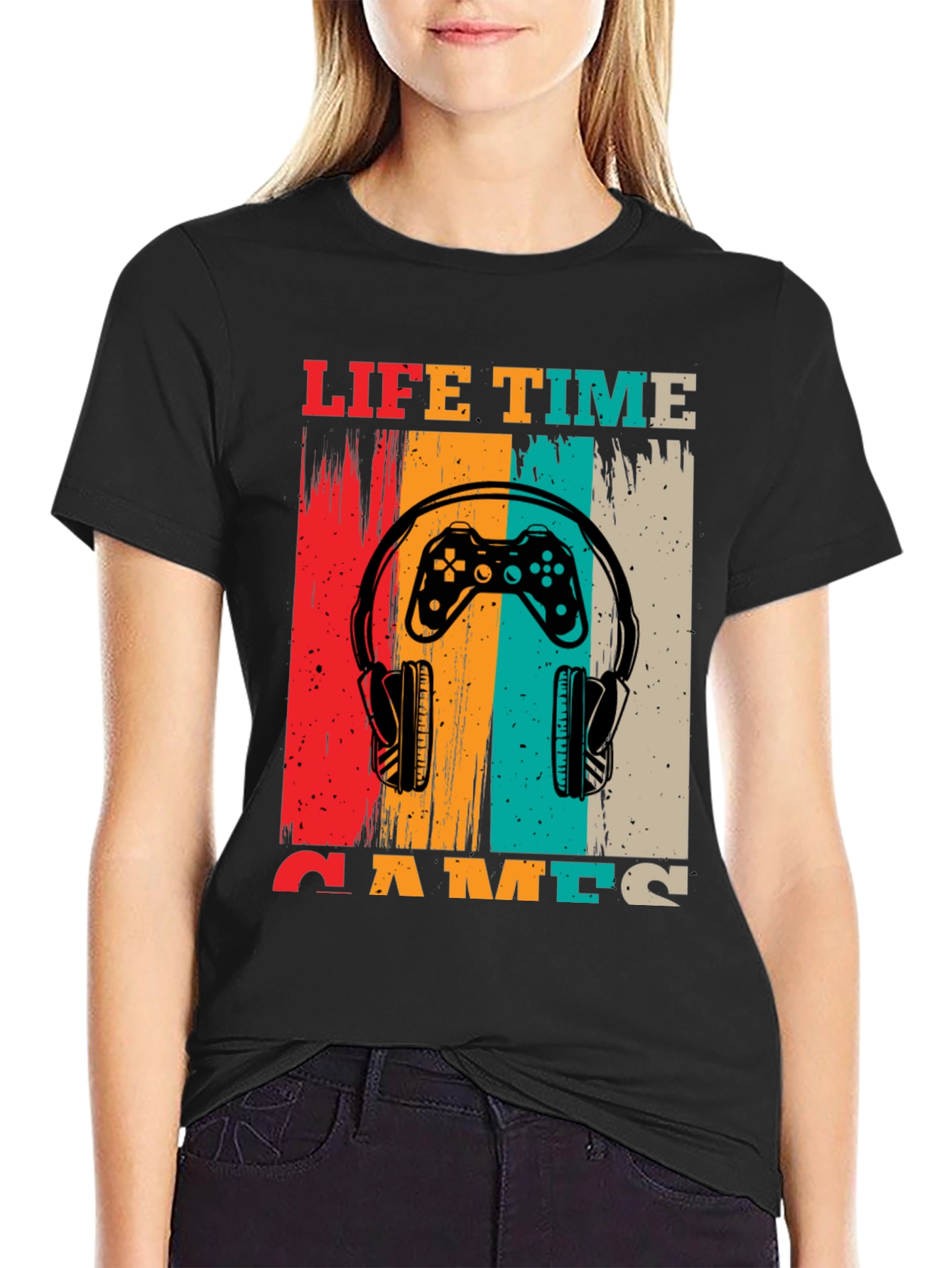Retro Gamer T-Shirt - Life Time Games