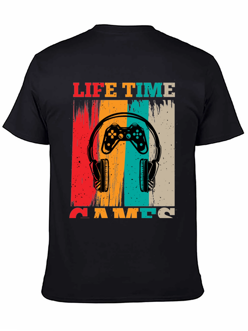 Retro Gamer T-Shirt - Life Time Games