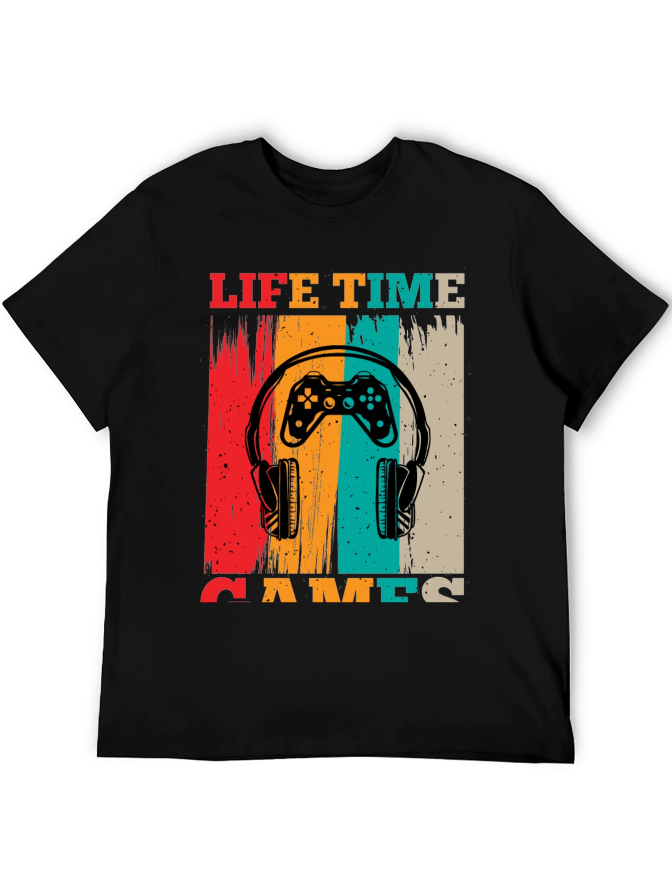 Retro Gamer T-Shirt - Life Time Games