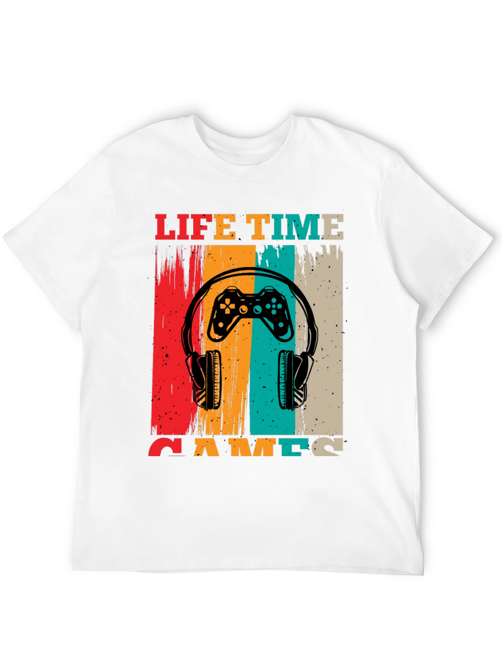 Retro Gamer T-Shirt - Life Time Games
