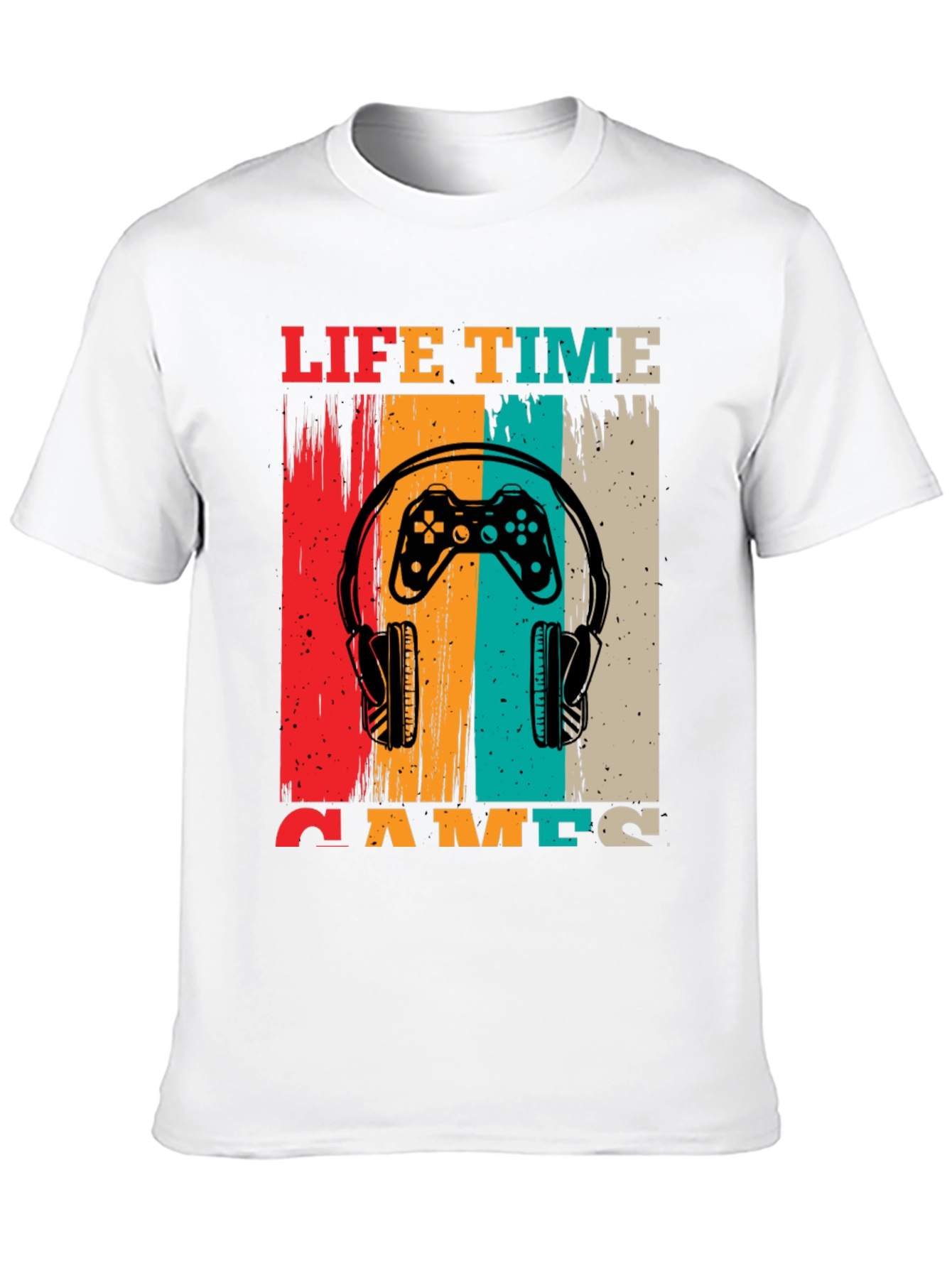 Retro Gamer T-Shirt - Life Time Games