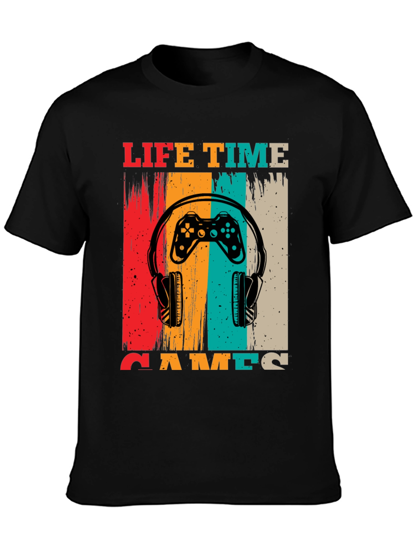 Retro Gamer T-Shirt - Life Time Games