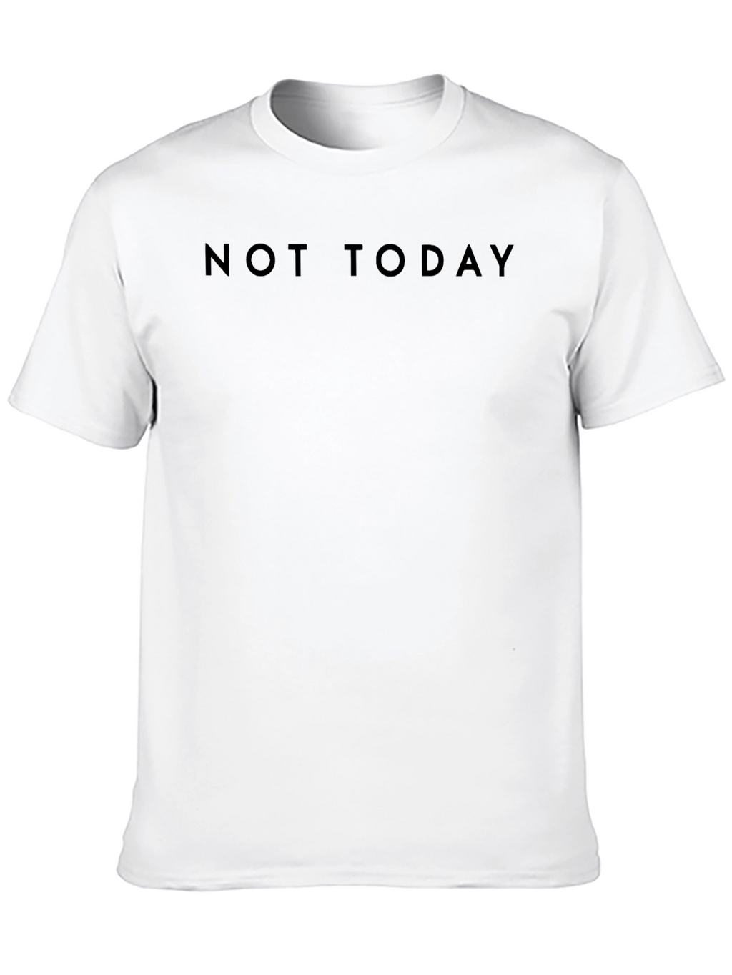 Not Today Graphic Tee - Mens Black T-Shirt