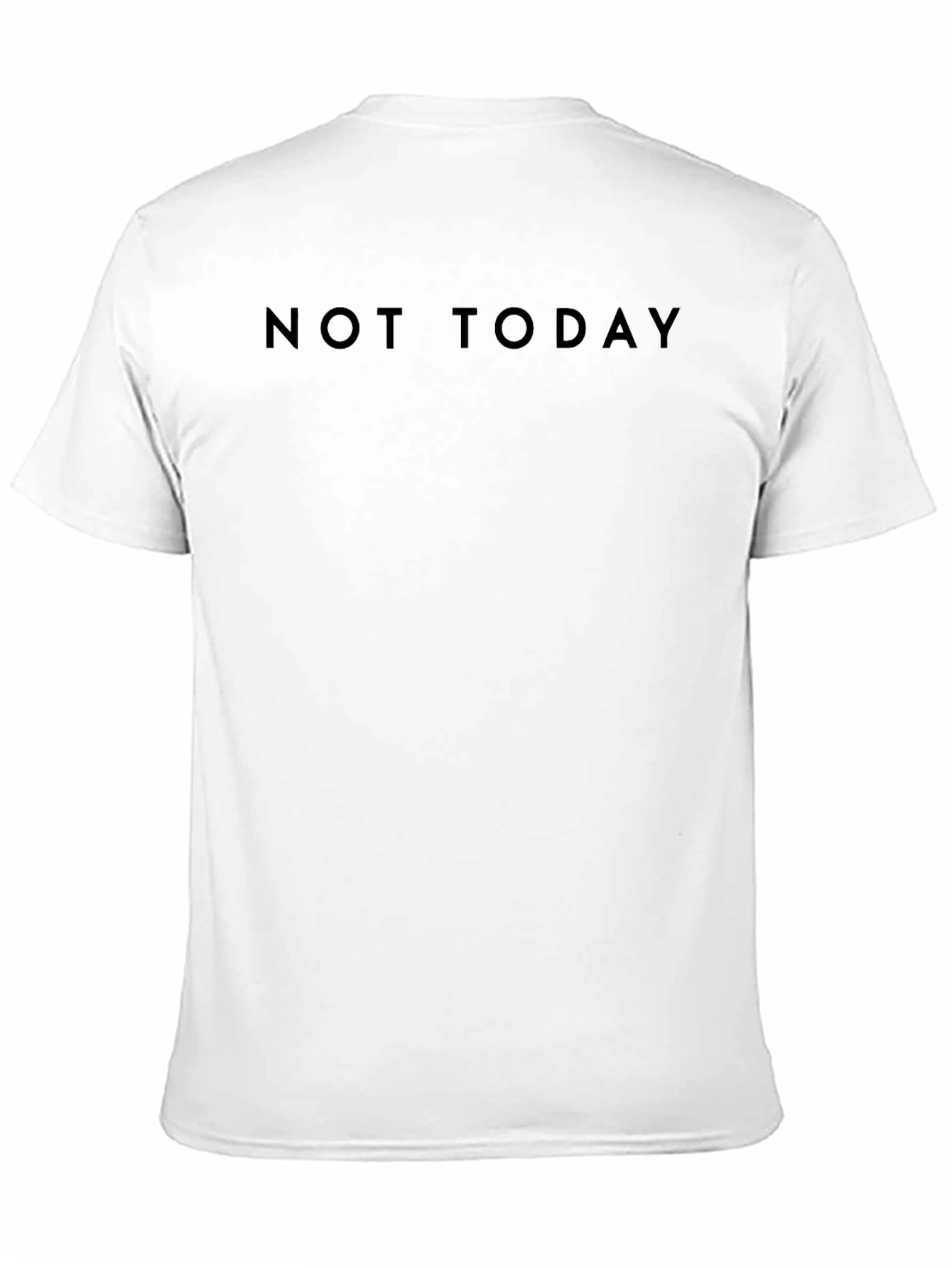 Not Today Graphic Tee - Mens Black T-Shirt