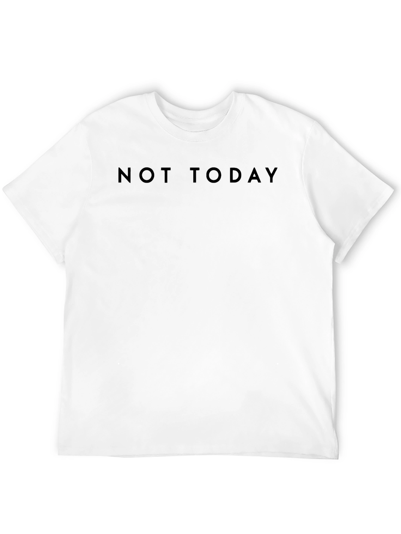 Not Today Graphic Tee - Mens Black T-Shirt