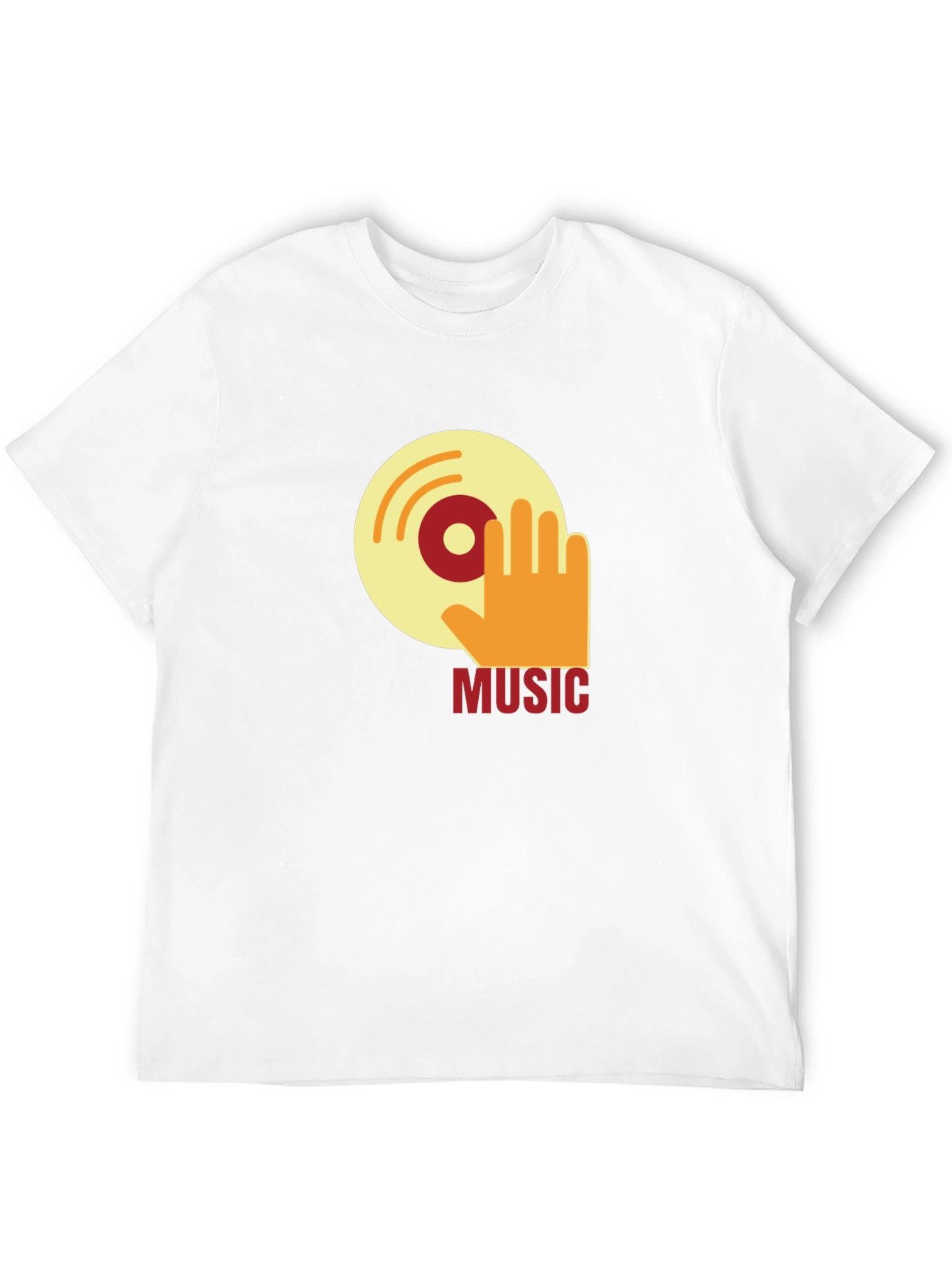 Retro Music T-Shirt - DJ Vinyl Graphic Tee
