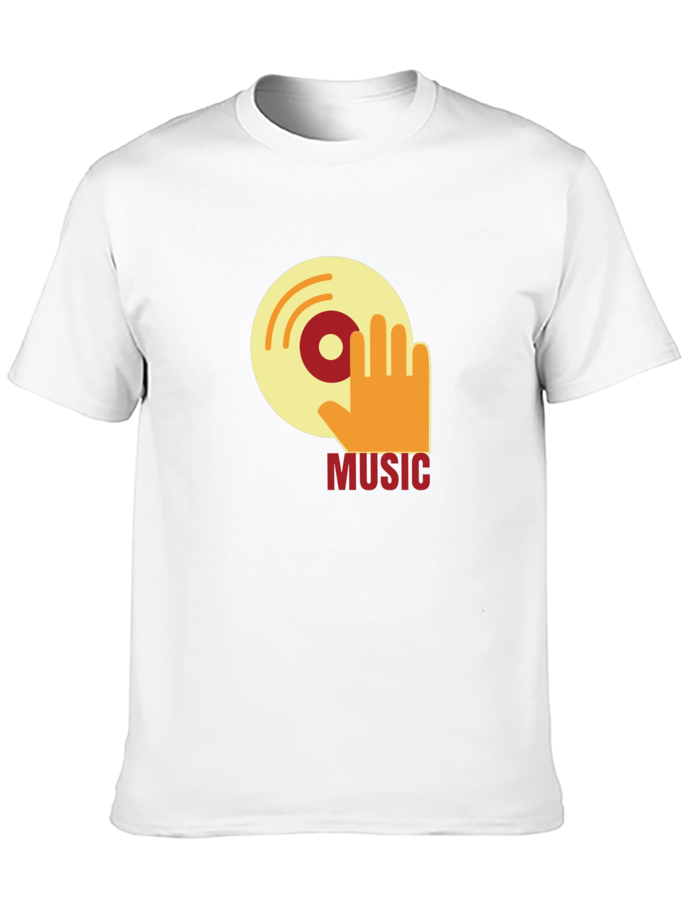 Retro Music T-Shirt - DJ Vinyl Graphic Tee