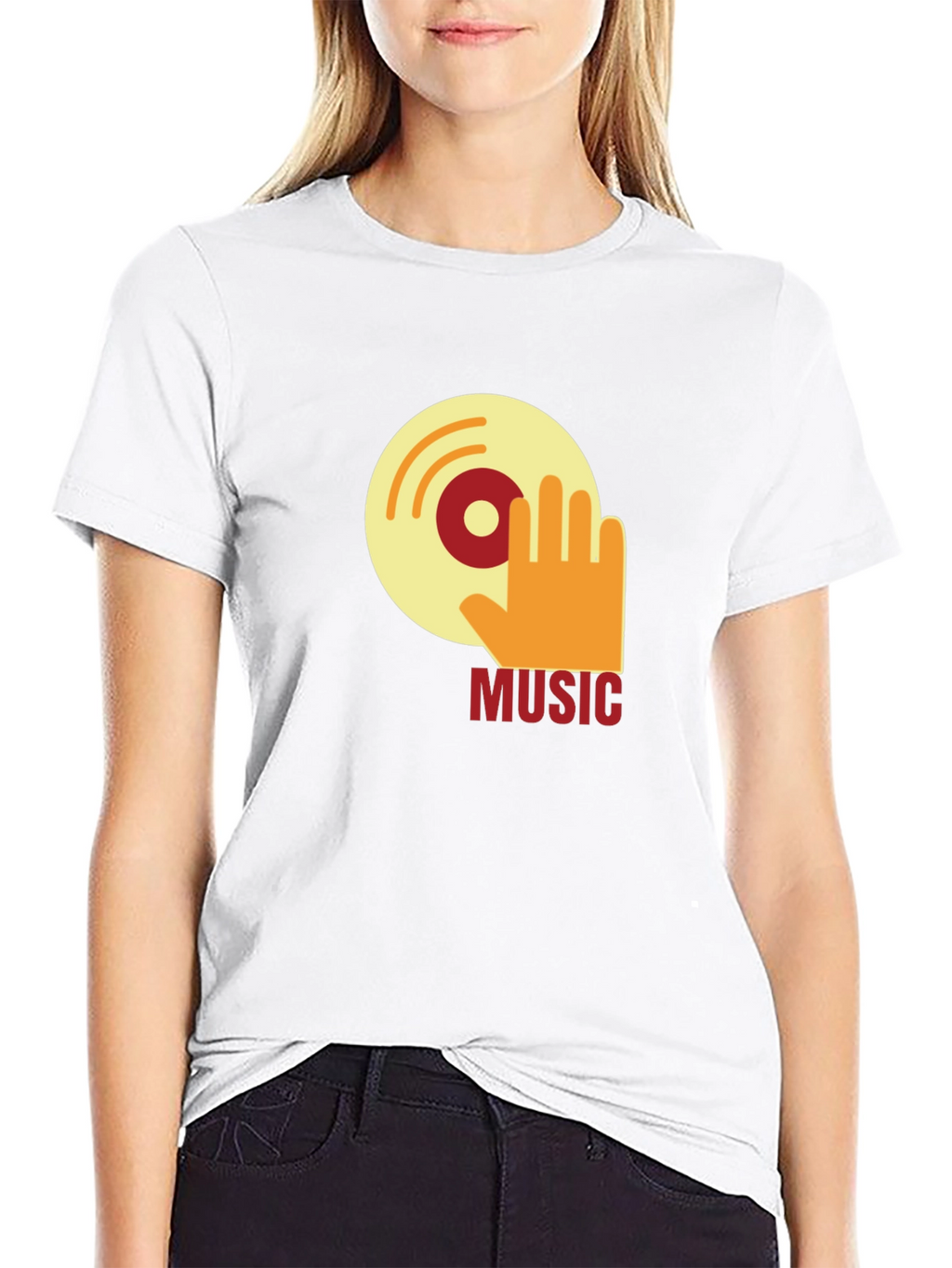 Retro Music T-Shirt - DJ Vinyl Graphic Tee