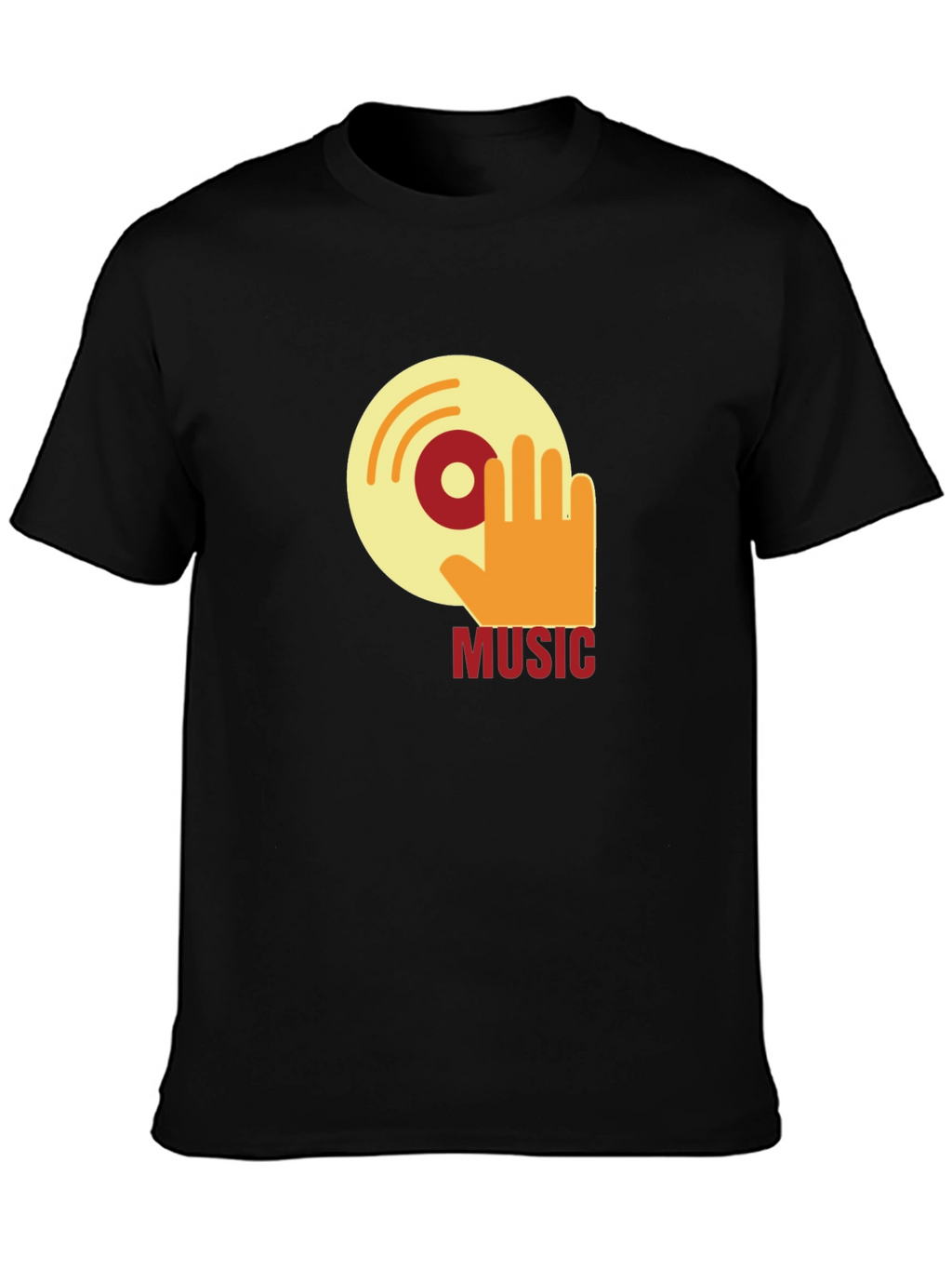 Retro Music T-Shirt - DJ Vinyl Graphic Tee