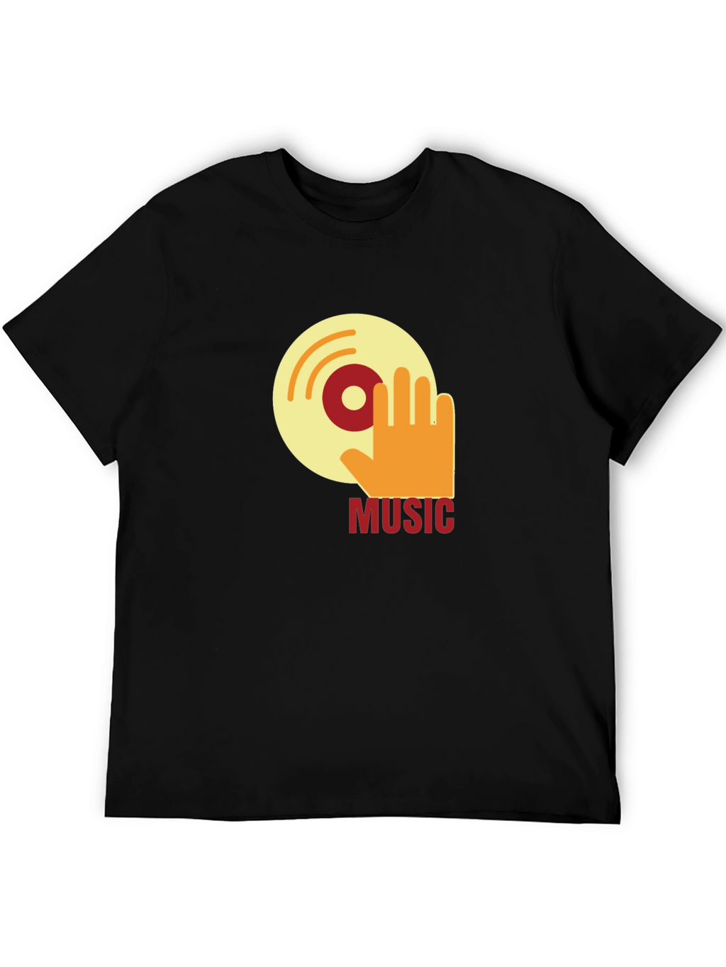 Retro Music T-Shirt - DJ Vinyl Graphic Tee