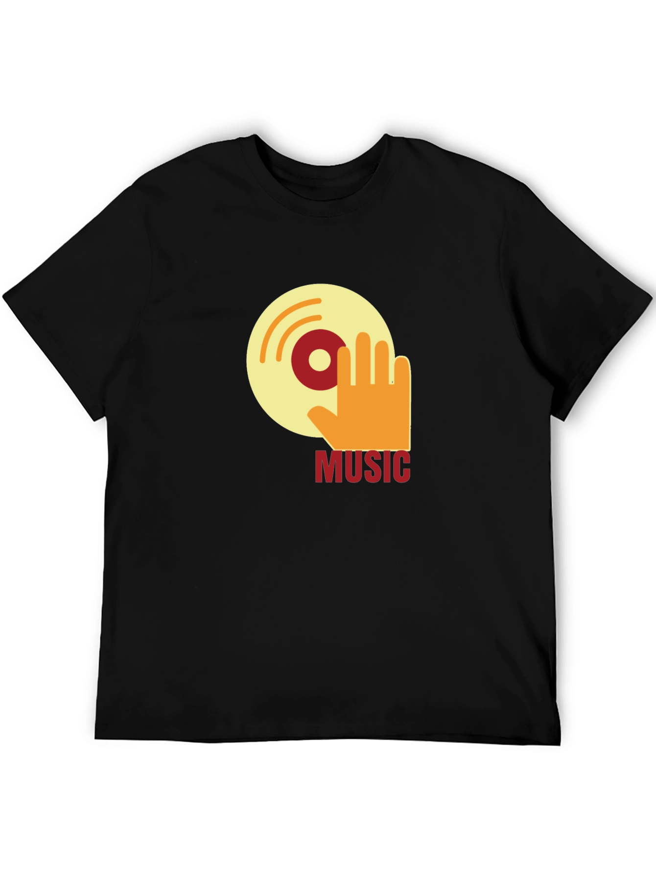 Retro Music T-Shirt - DJ Vinyl Graphic Tee