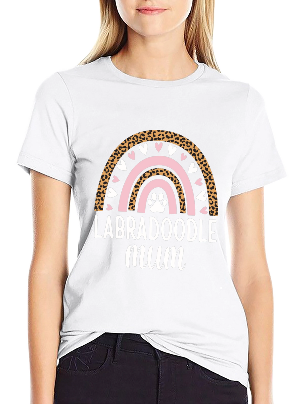 Labradoodle Mum T-Shirt - Cute Dog Lover Tee
