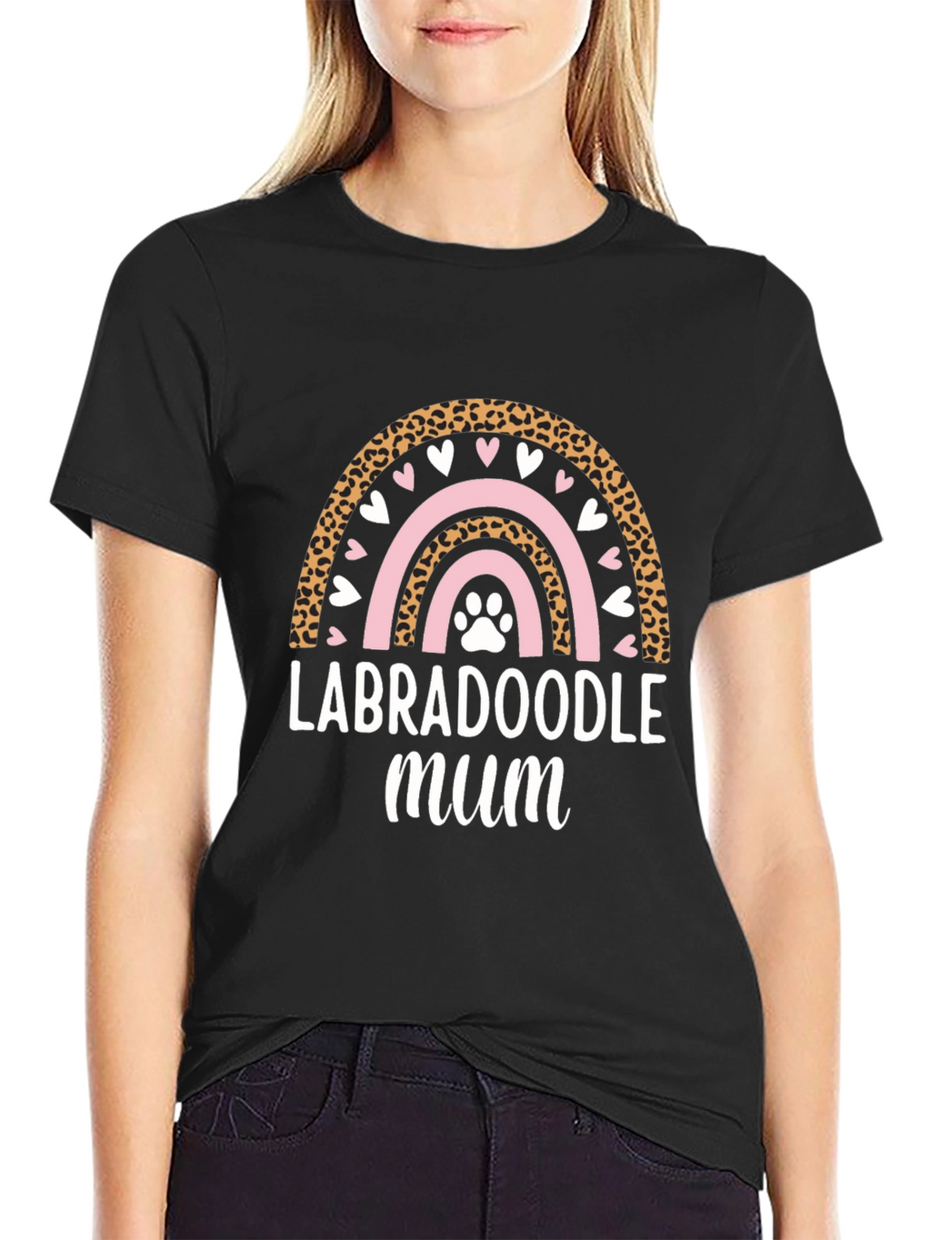 Labradoodle Mum T-Shirt - Cute Dog Lover Tee