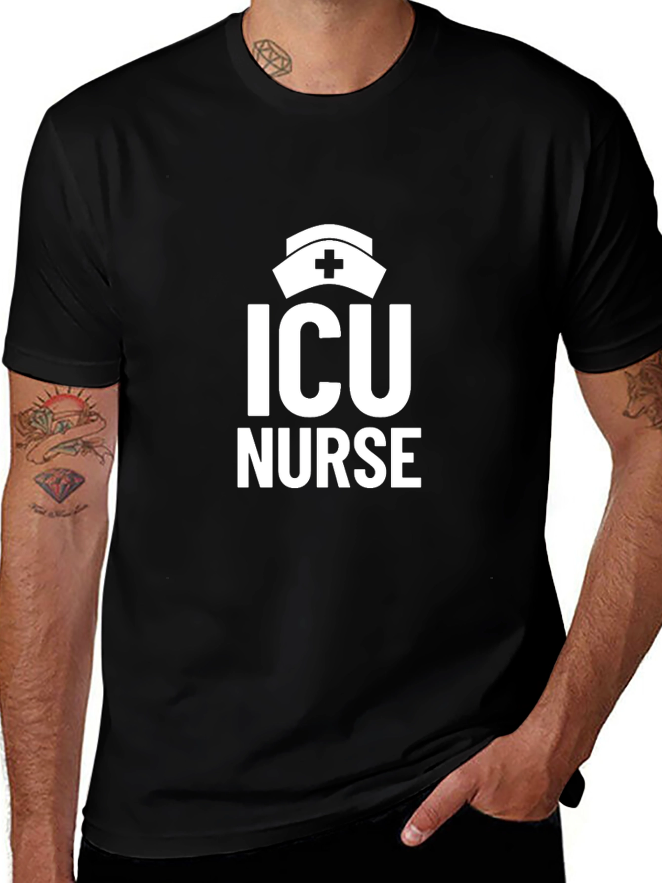 ICU Nurse Graphic T-Shirt